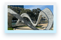 Art installation in Goodyear, AZ